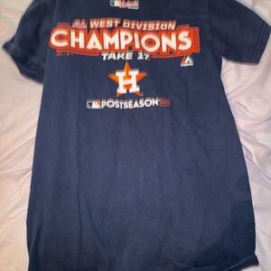 Houston Astros AL West Division Champions T-Shirt